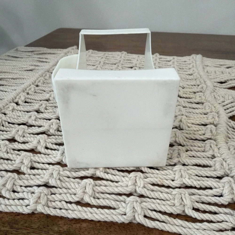 Vintage Handi Holder Quart Carton Holder White Retro Kitchen 70s Prop